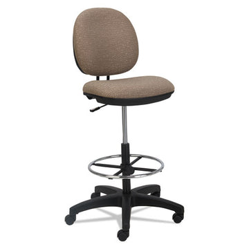 Alera® Alera Interval Series Swivel Task Stool, Supports Up To 275 Lb, 23.93" To 34.53" Seat Height, Black Fabric freeshipping - TVN Wholesale
